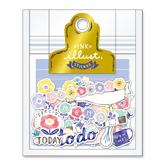 Flake Stickers - Flower