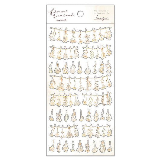 Garland Stickers - Beige