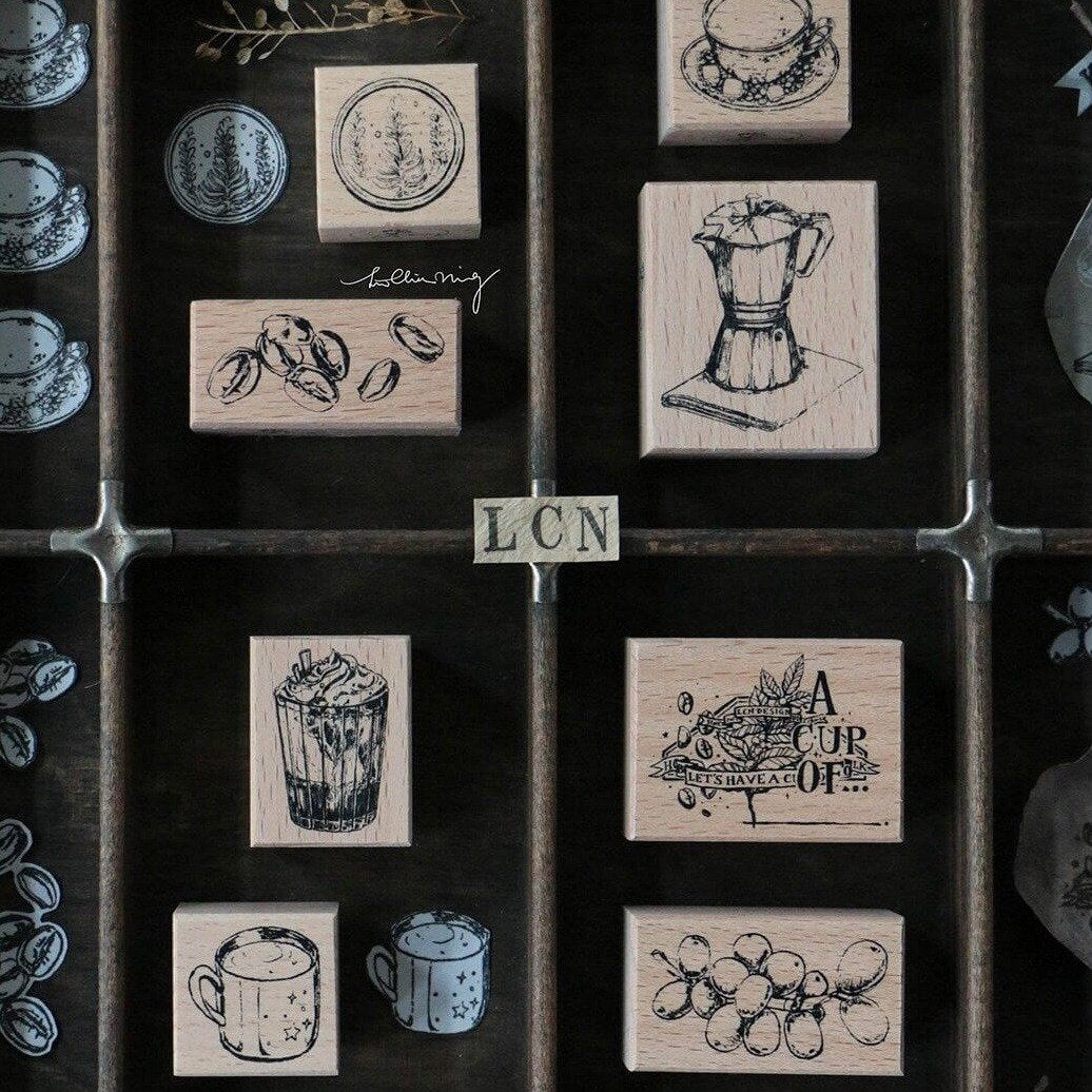 LCN Coffee Stamp Set - Vol.1