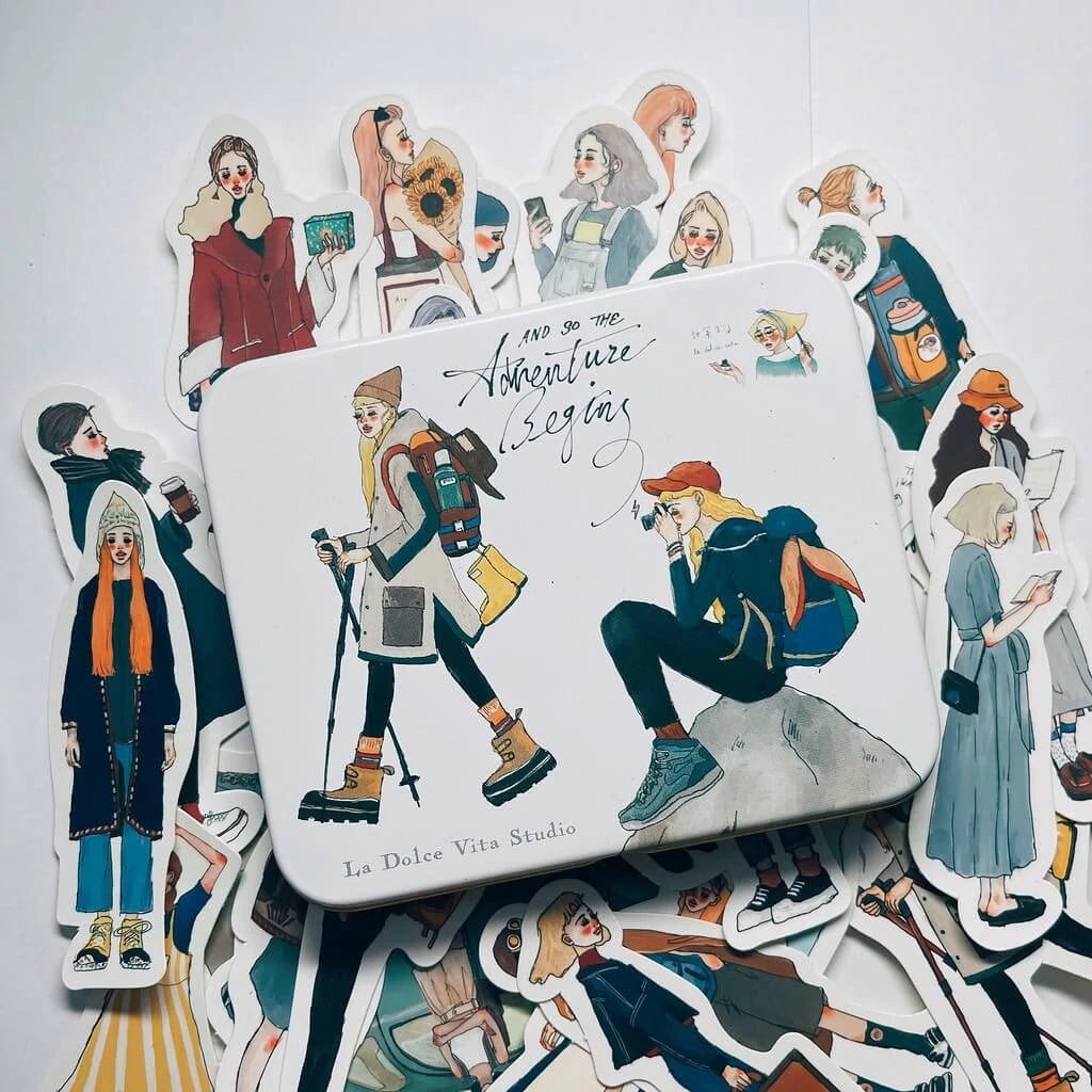 Sticker Set - Bon Voyage (30 pieces)