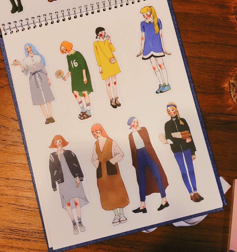 Sticker Set - Sweet Wind (140 stickers)