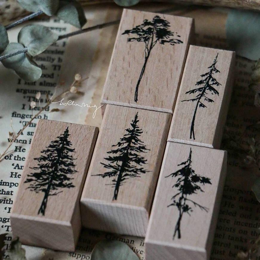 LCN Forest Rubber Stamp Set - Vol. 2