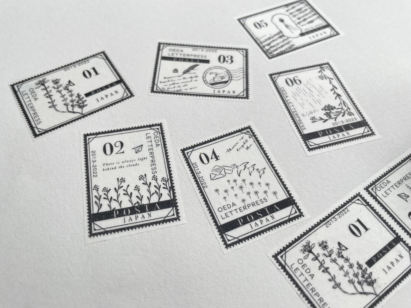 Washi Tape - Number Stamps