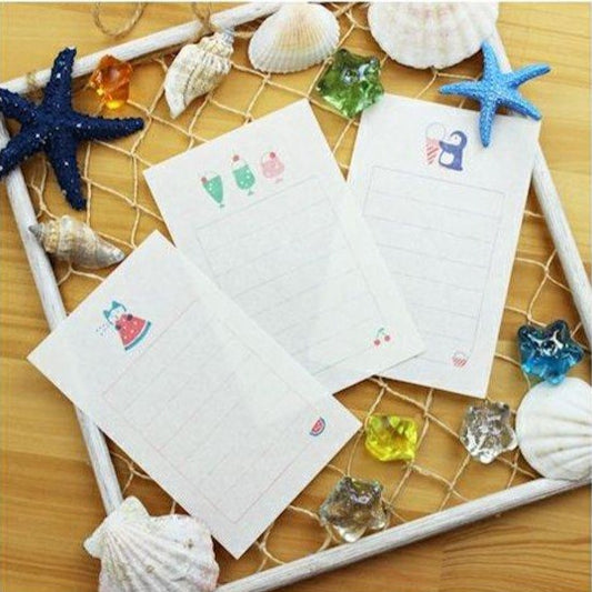 Furukawa Paper / Mini Letter Set - Cream Soda Friends