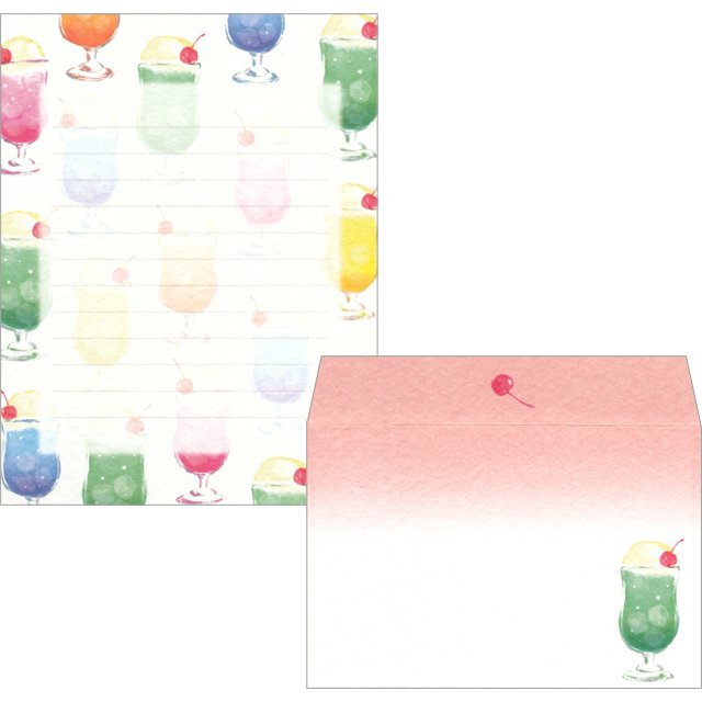 Furukawa Paper / Letter Set - Cream Soda