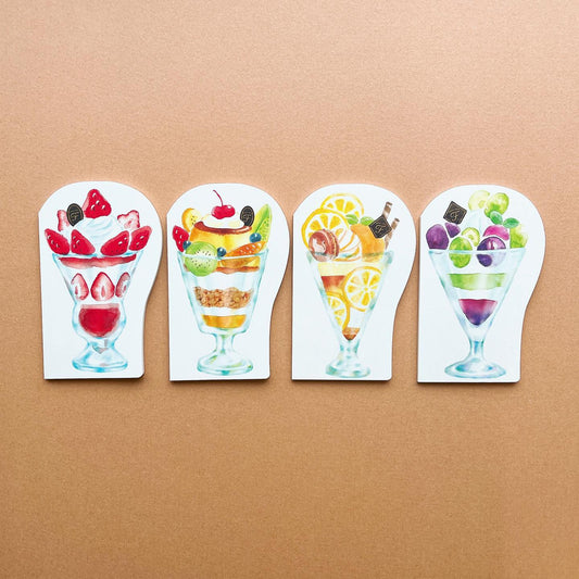 Die-cut Memo Pad - Fruits Parlor