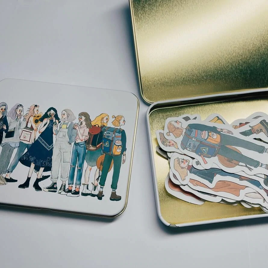 Sticker Set - Bon Voyage (30 pieces)