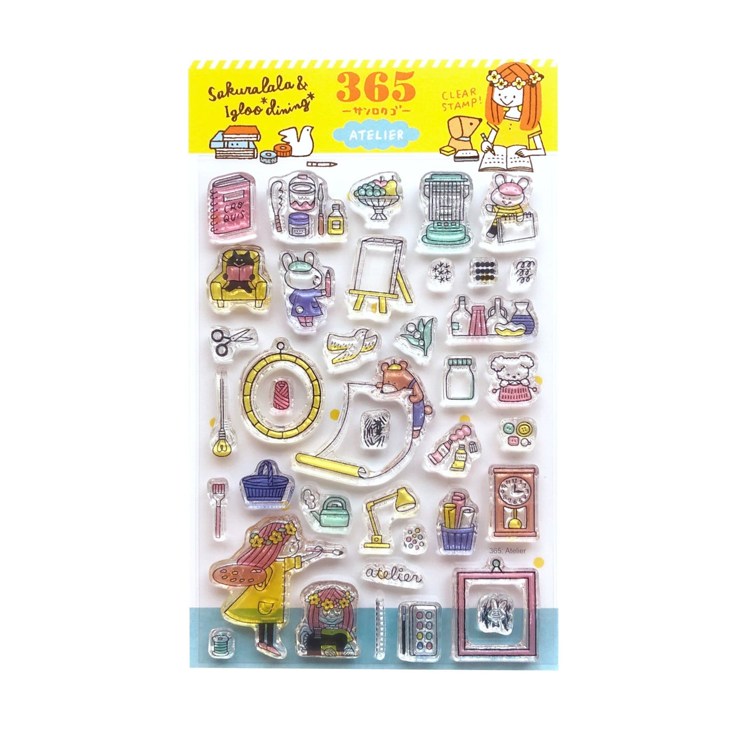 Igloo Dining 365 Clear Stamps - Atelier