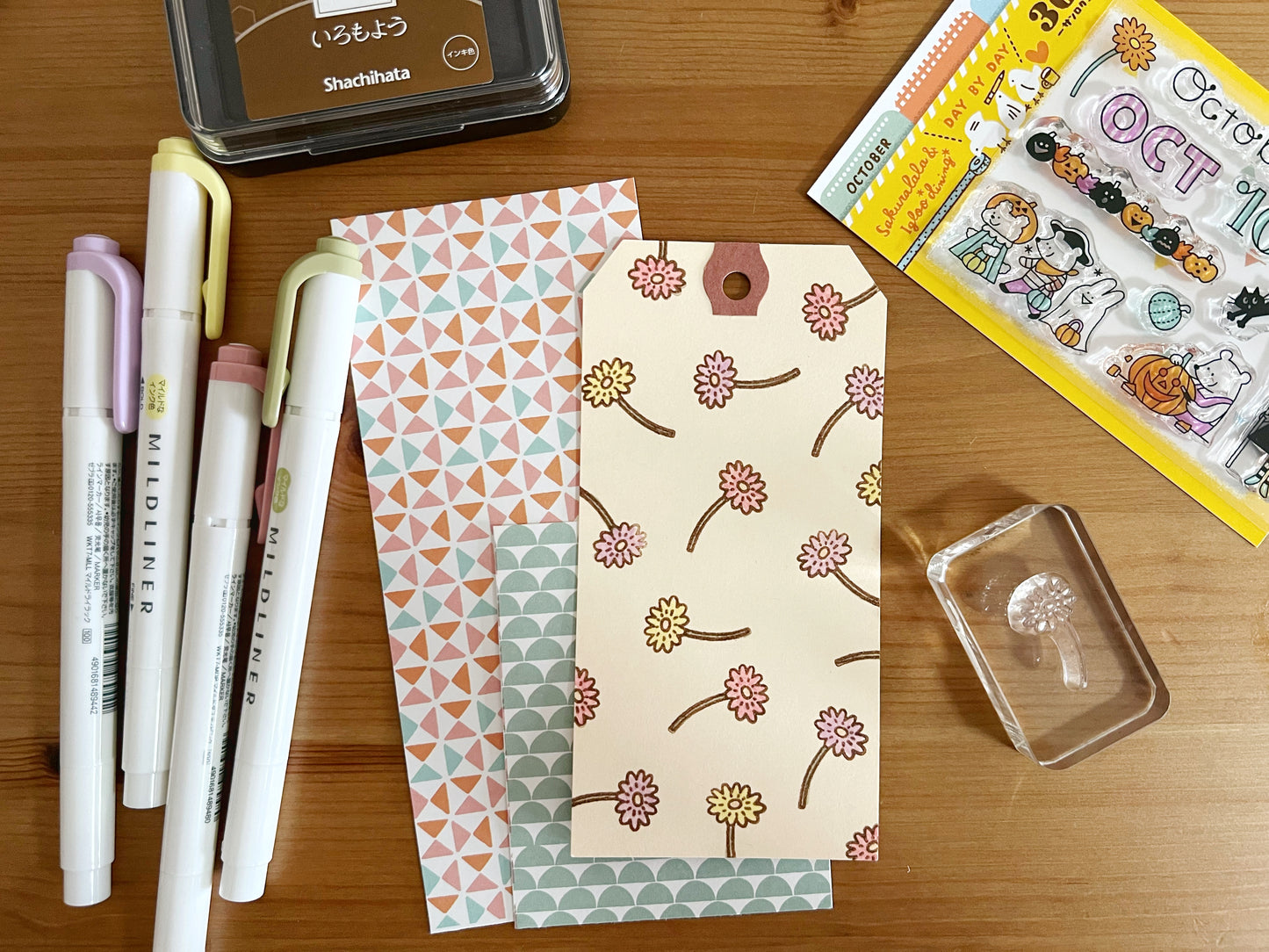 365 Clear Stamps - October (3" x 4")