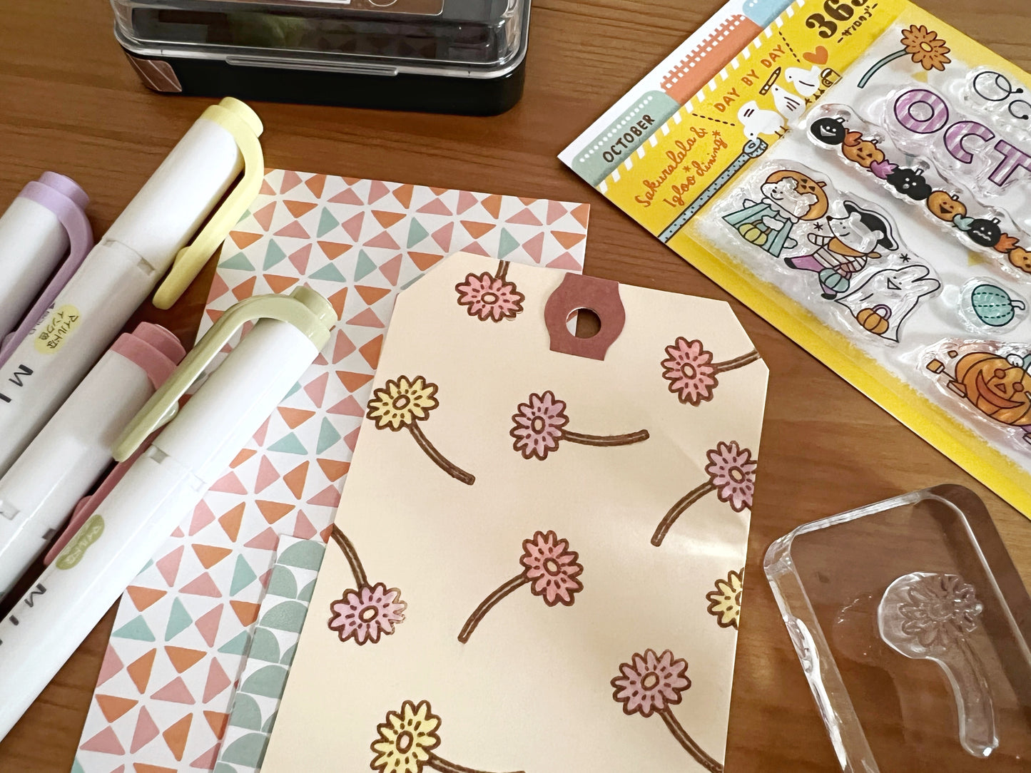 365 Clear Stamps - October (3" x 4")