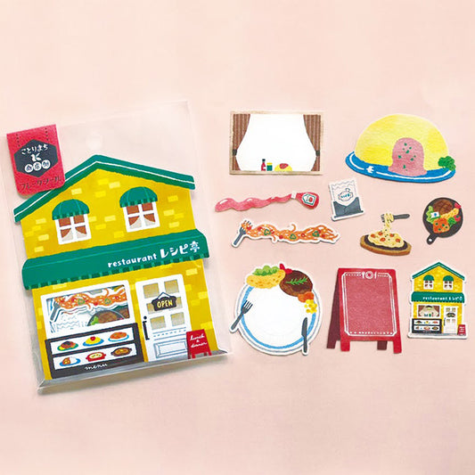 Kotorimachi Flake Stickers - Restaurant