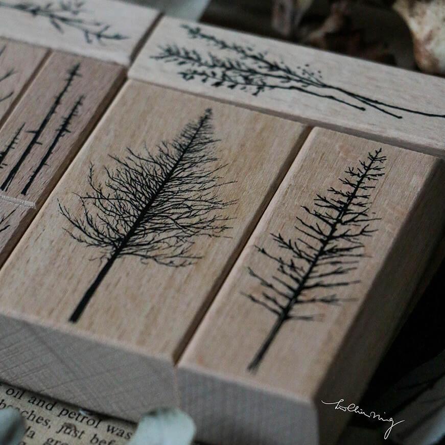 LCN Forest Rubber Stamp Set - Vol. 3