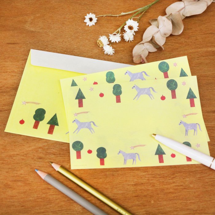 Nishi Shuku Mini Letter Set - Playground