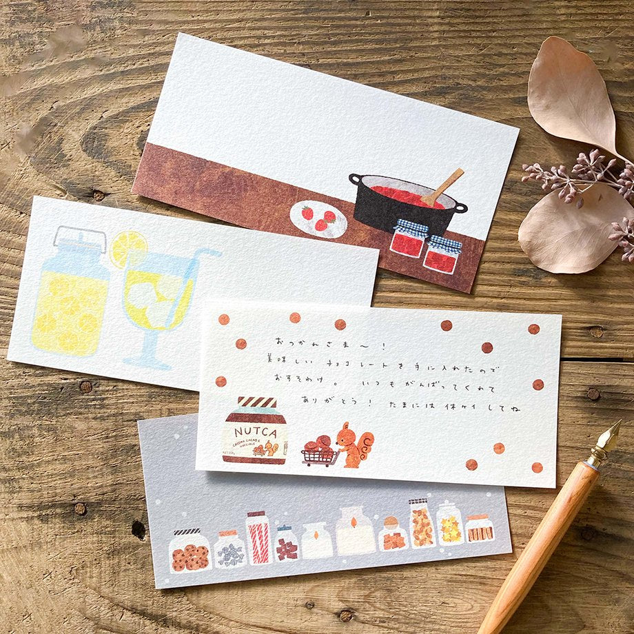 Mariko Fukuoka Memo Pad - Seasonal Jar