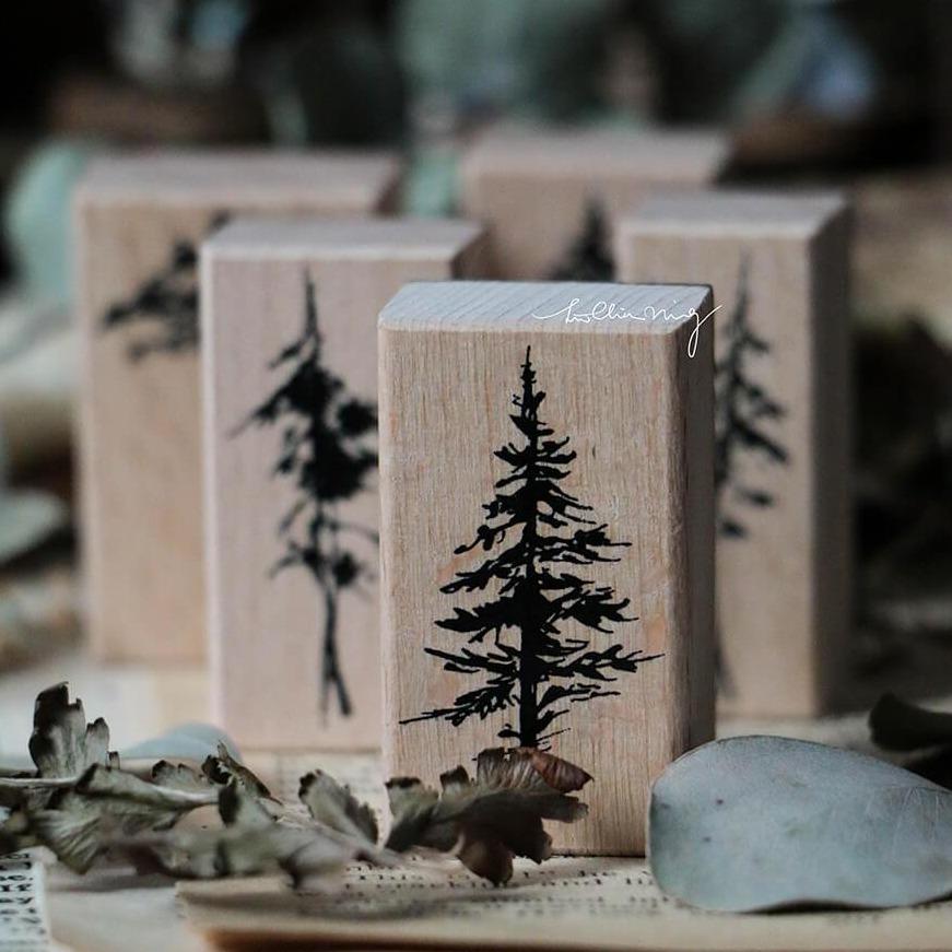 LCN Forest Rubber Stamp Set - Vol. 2