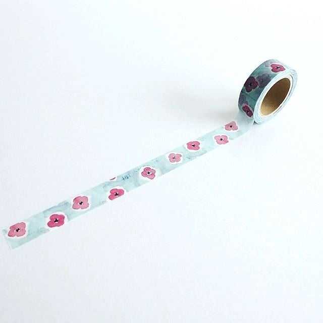 Yohaku / Washi Tape - Anemone