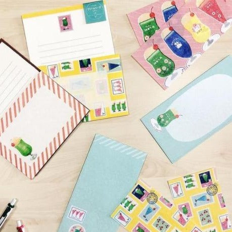 Furukawa Paper / Today's Letter Set - Cream Soda