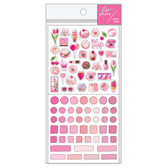 Petit Photo Stickers - Pink