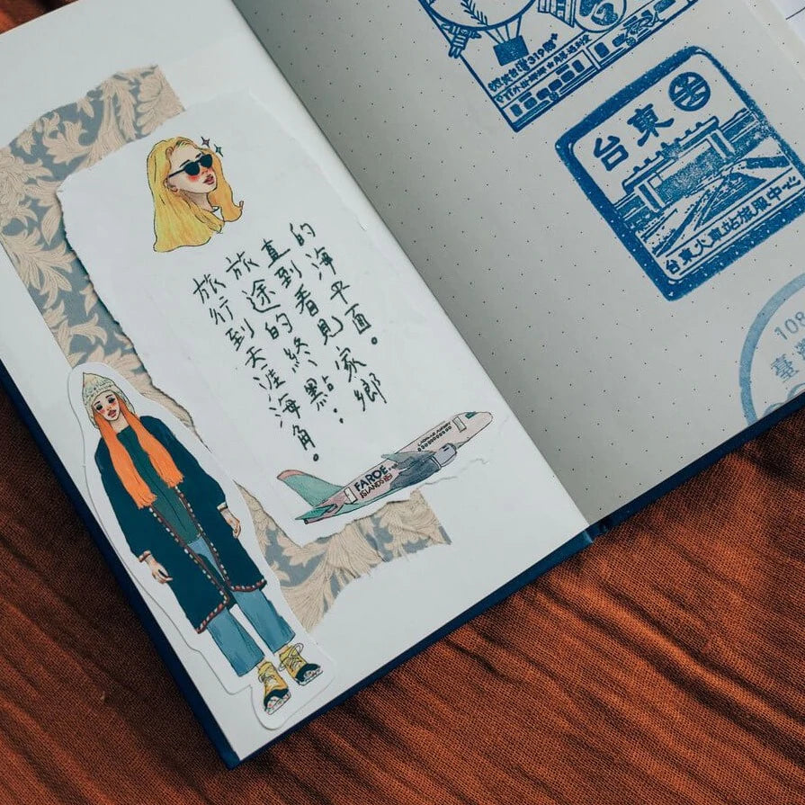 Sticker Set - Bon Voyage (30 pieces)