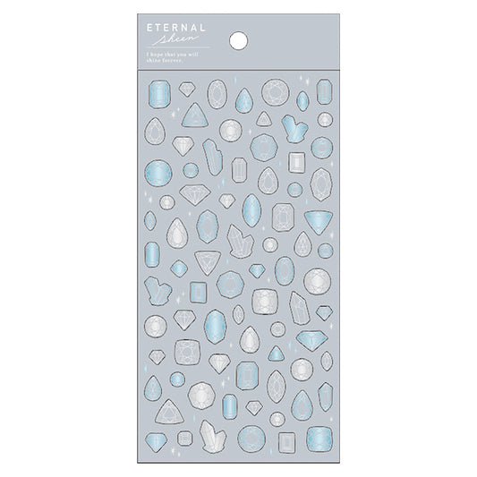 Clear Shiny Stickers - Jewel