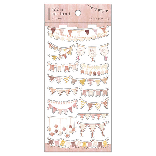 Garland Stickers - Smoky Pink
