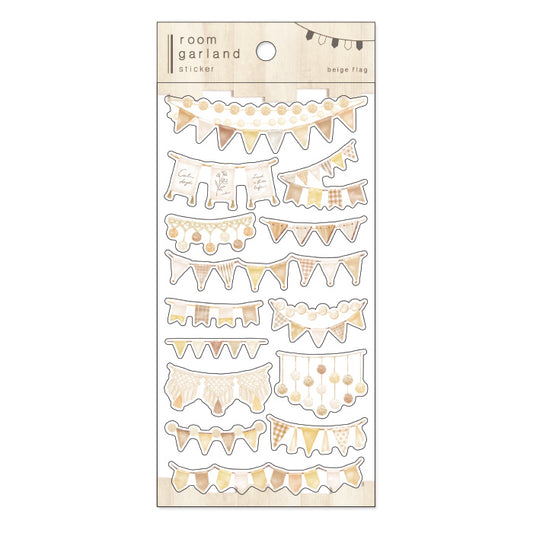 Garland Stickers - Beige