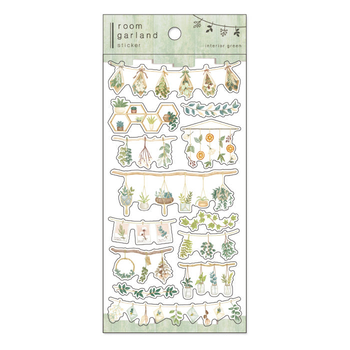 Garland Stickers - Green