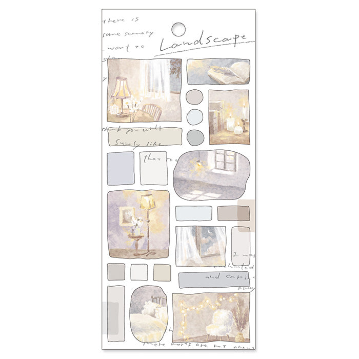 Landscape Stickers - Dawn (夜明け)