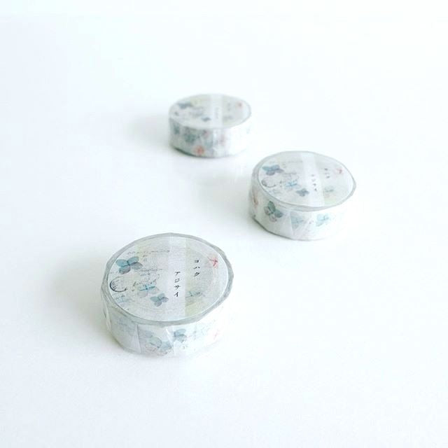 Yohaku / Washi Tape - Hydrangea
