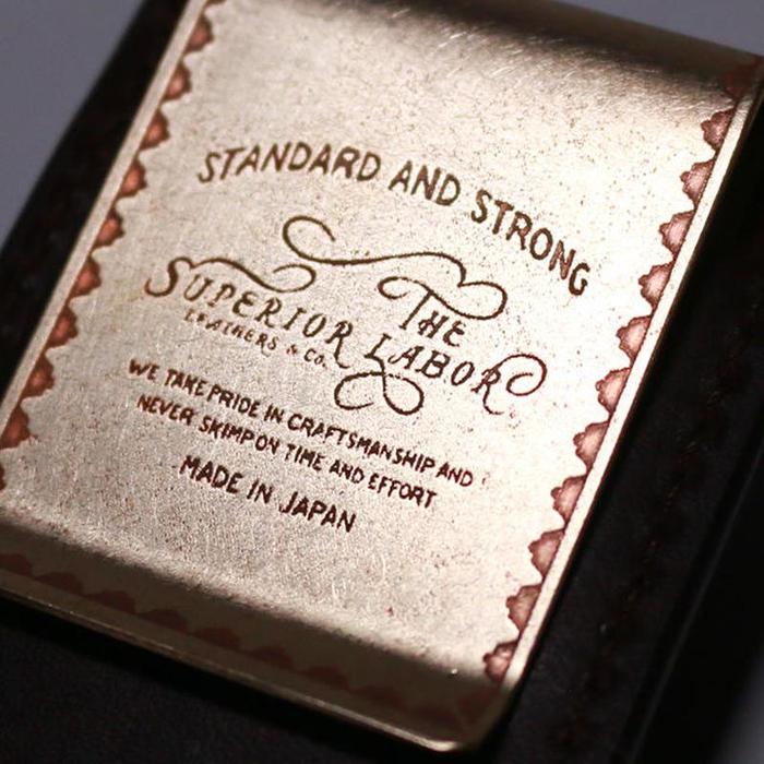 THE SUPERIOR LABOR / シュペリオールレイバー レザーペンホルダー(2本収納)