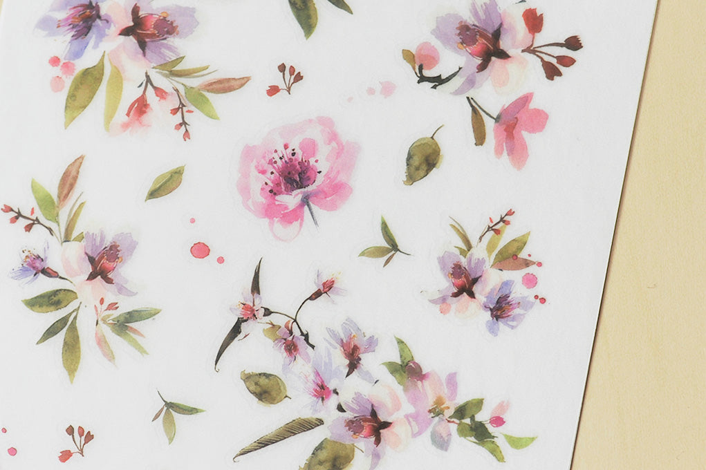 MU Print-on Stickers - Light Dye Colorant Garden