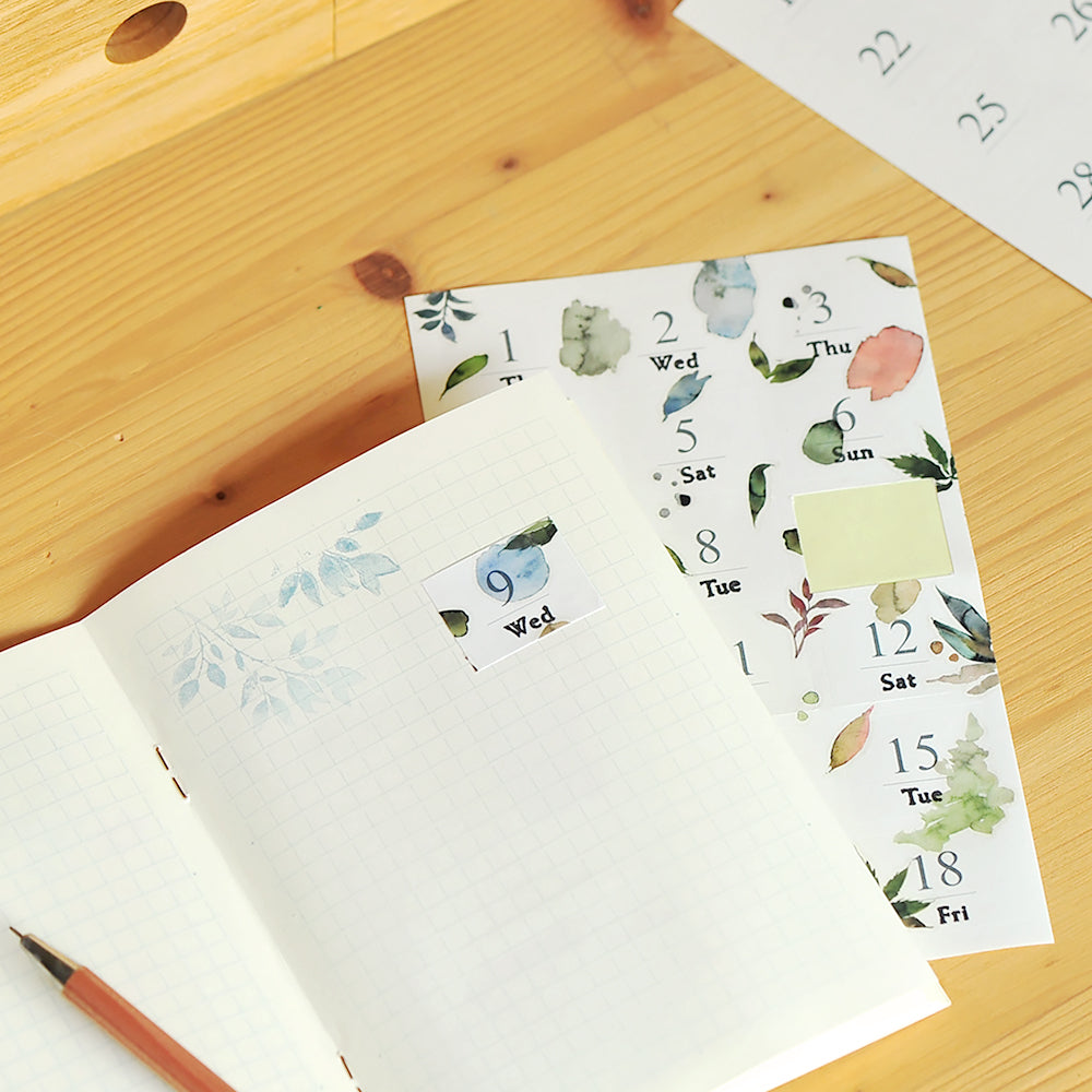 MU Daily Planner Number Sticker Set - Large Numbers