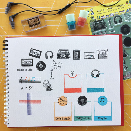 eric HST Clear Stamps - PLAYLIST