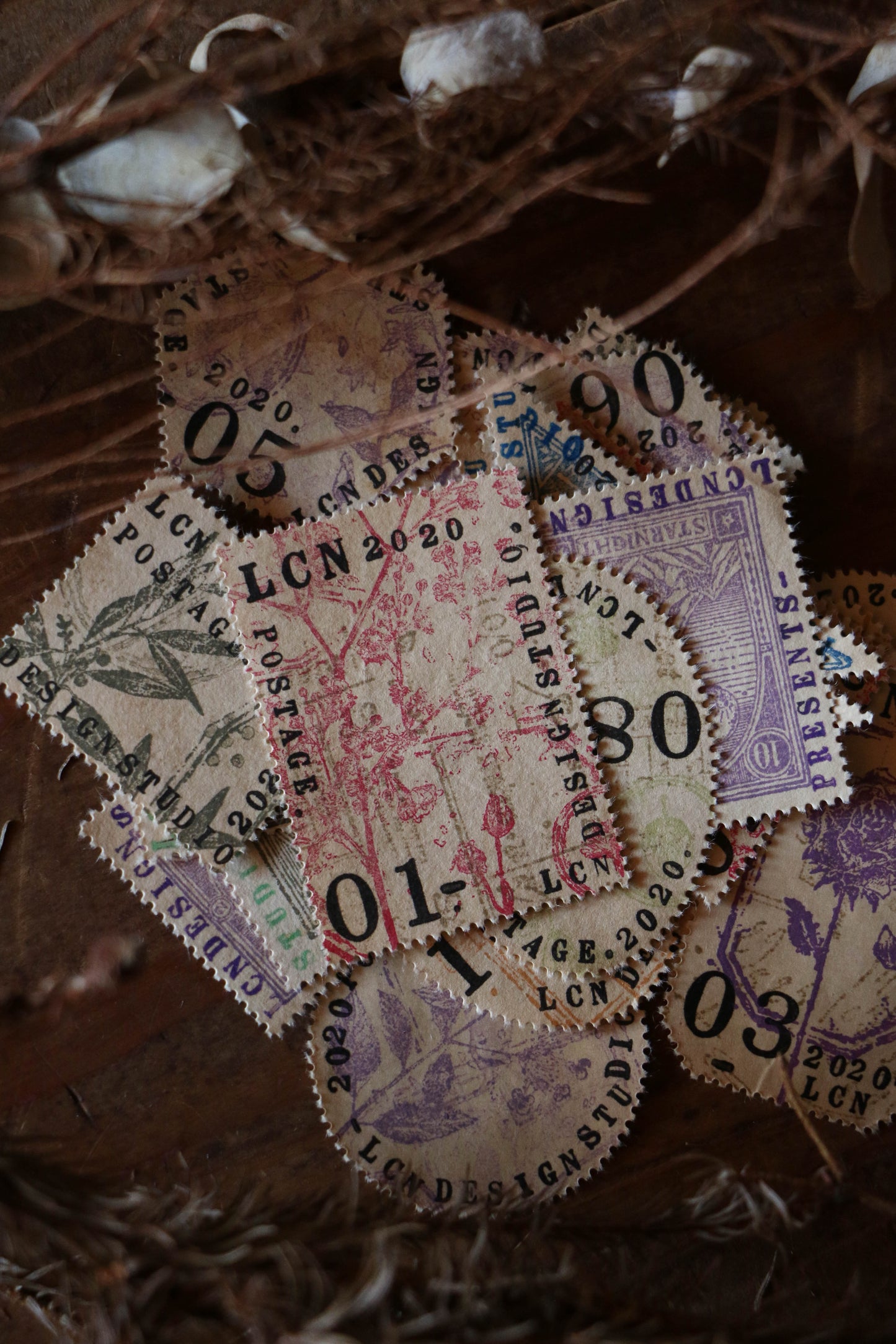 Flower Large Stamp A