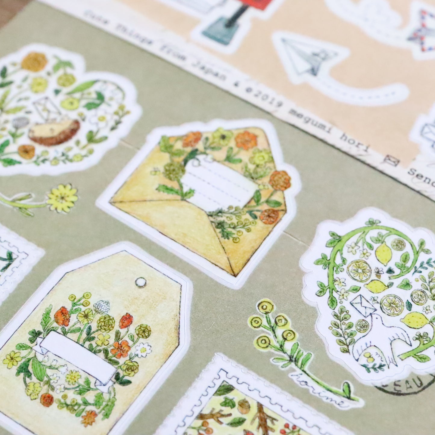 CTFJ x Megumi Hori Stickers - Send More Mail
