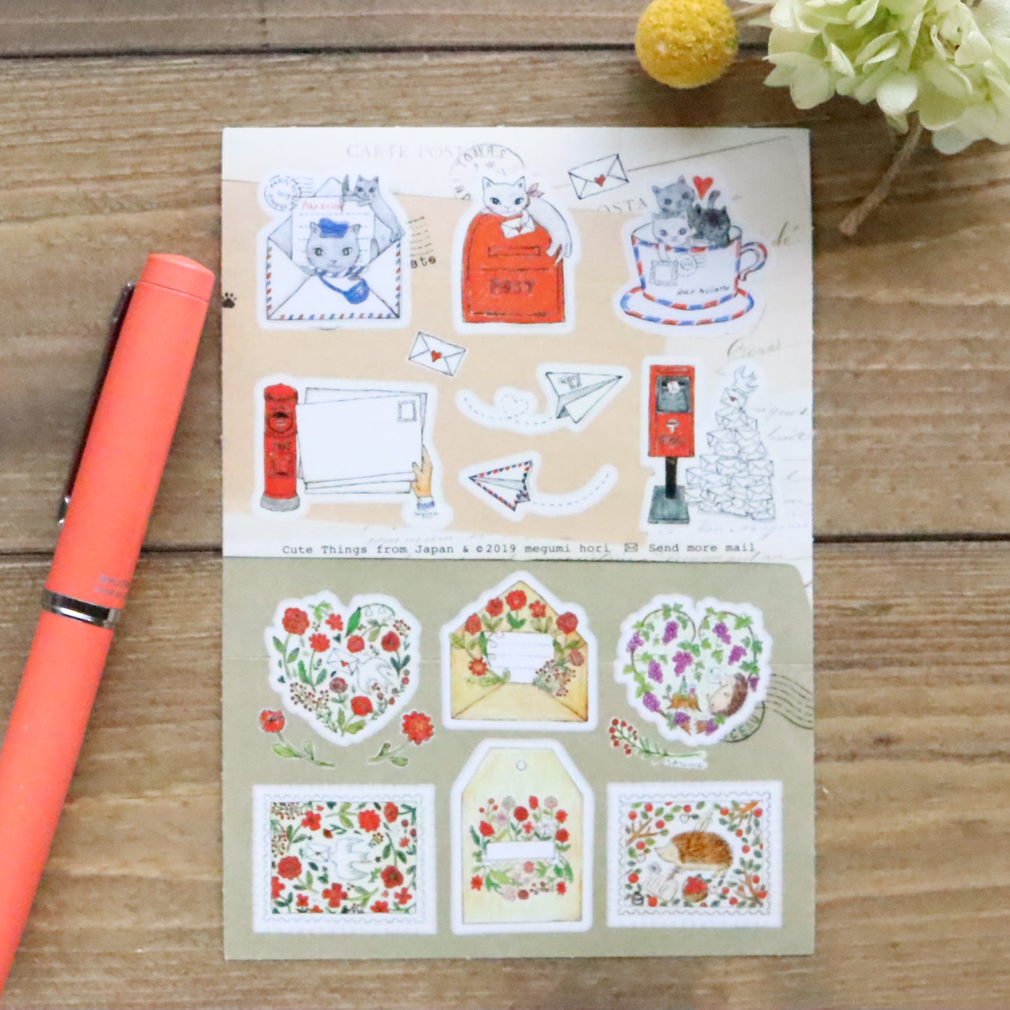 CTFJ x Megumi Hori Stickers - Send More Mail