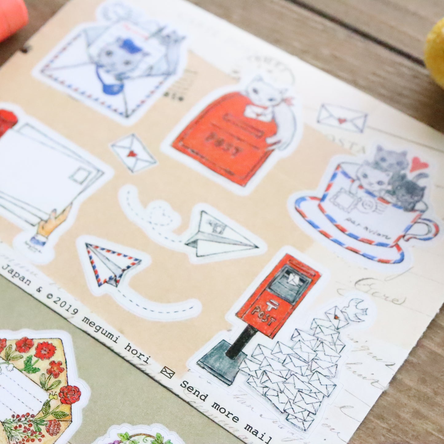 CTFJ x Megumi Hori Stickers - Send More Mail