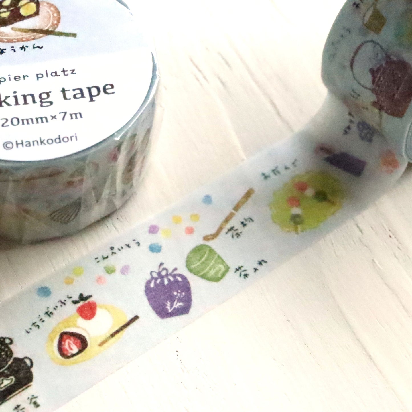 Hankodori Washi Tape - Japanese Sweets