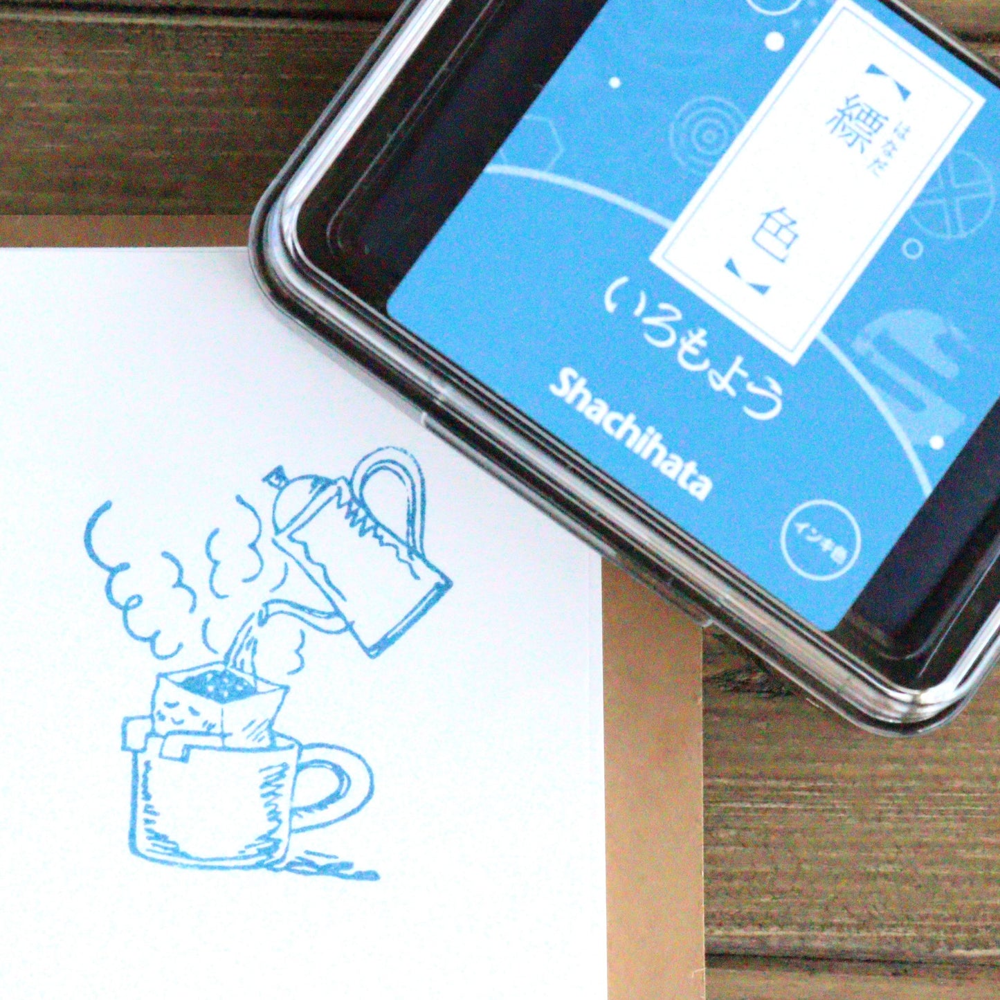 Iromoyo Stamp Ink - 縹色 (Light Blue)