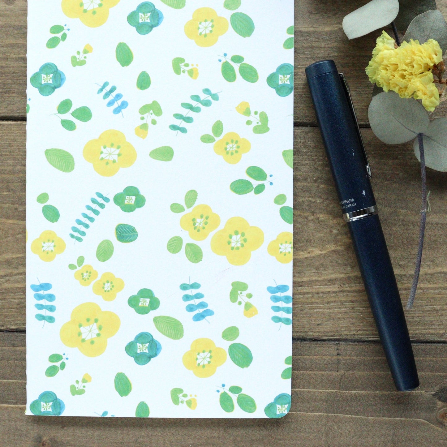 Slim Notebook - Petit Flowers