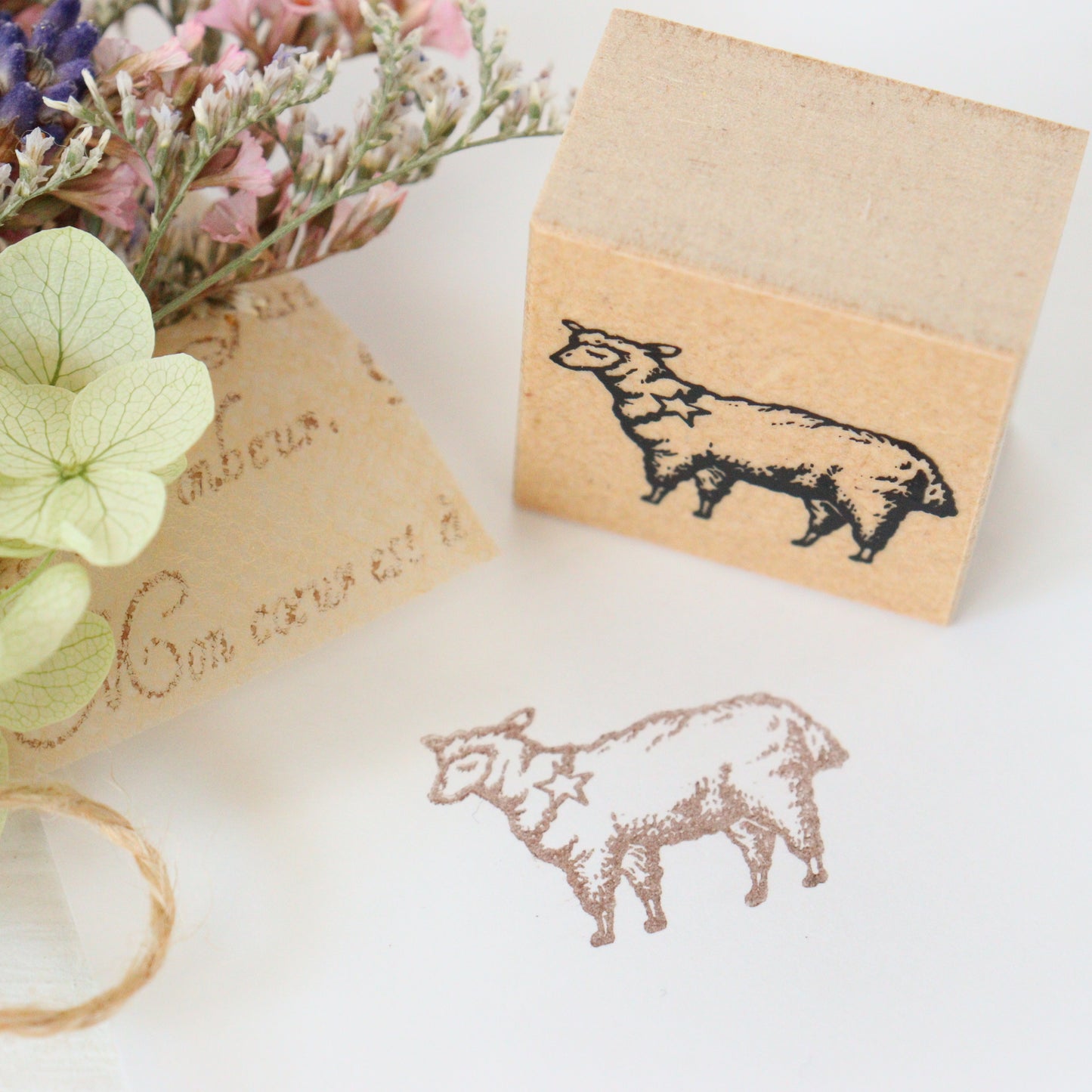 CTFJ x tales on the desk Rubber Stamp - Sheep