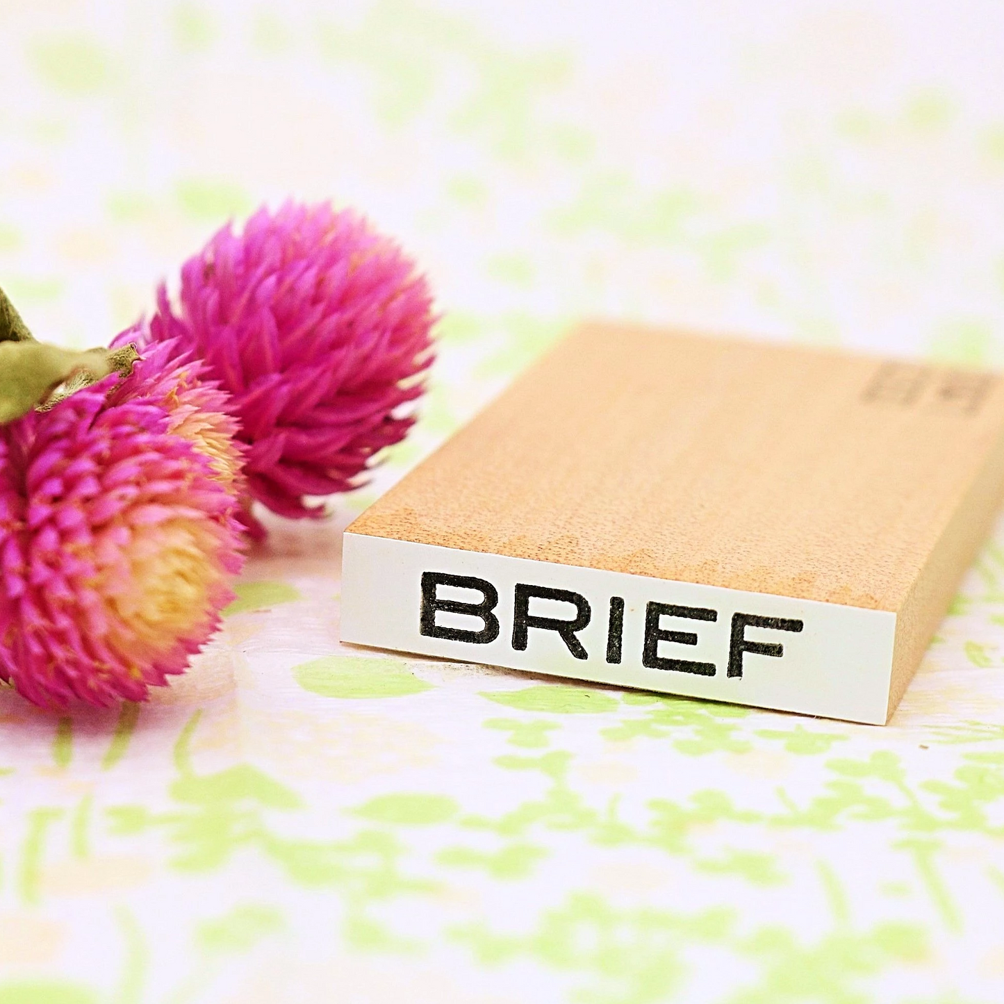 Rubber Stamp - Brief