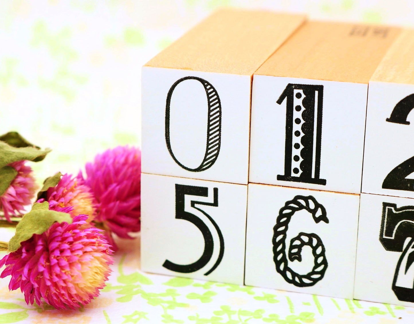 Rubber Stamp - Numbers
