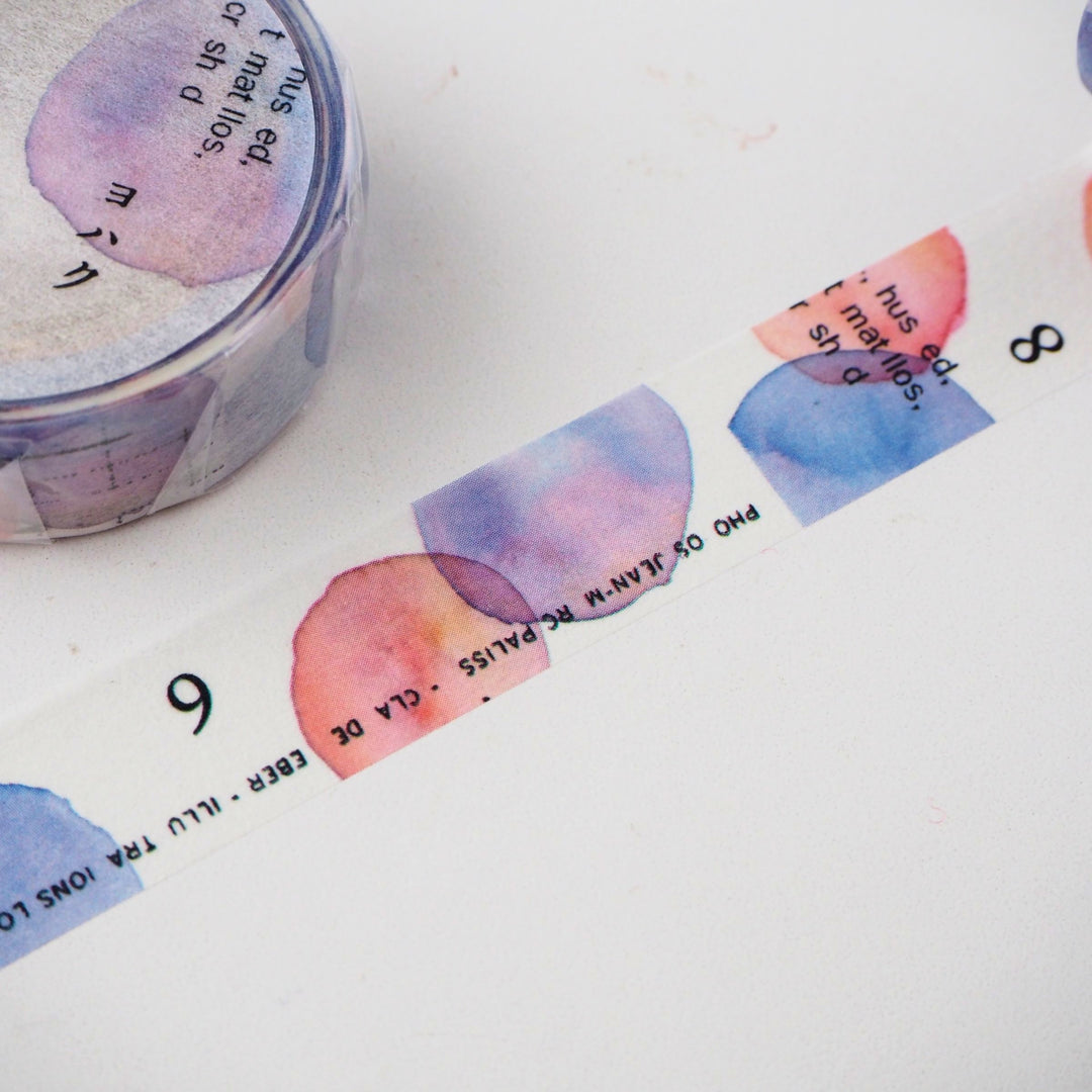 Yohaku Washi Tape - Summer Colors