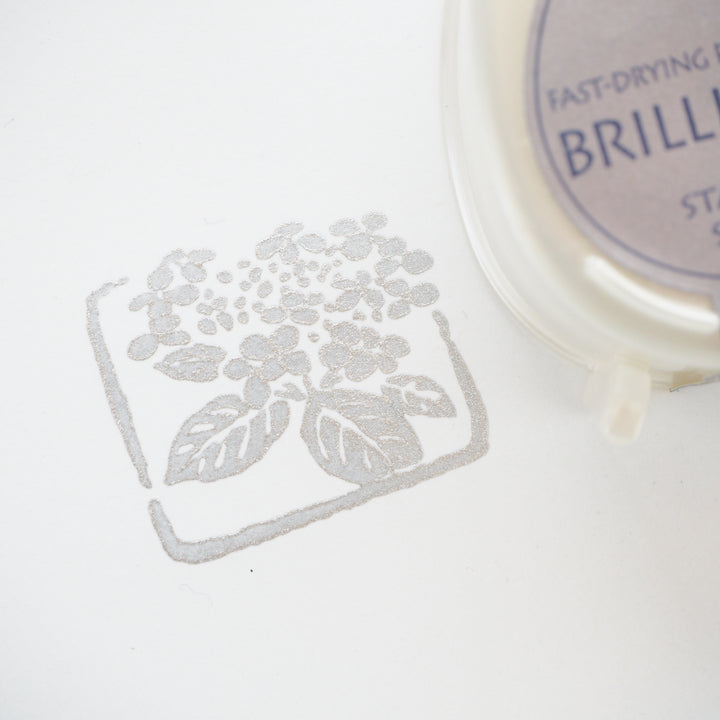 Brilliance Stamp Ink - Starlite Silver