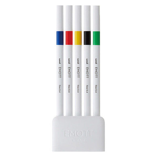 Uni Emott Fine Liner Set - Vivid No.1