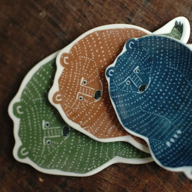 Ceramic Tray - Bear