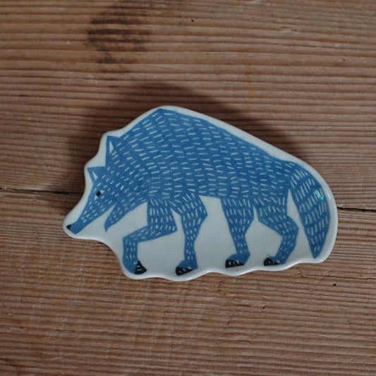 Ceramic Tray - Wolf