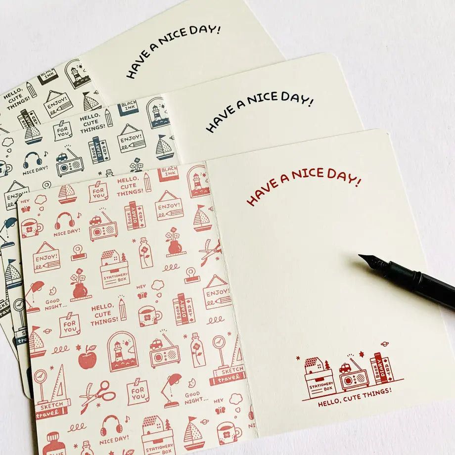 eric x CTFJ Notebook Message Card