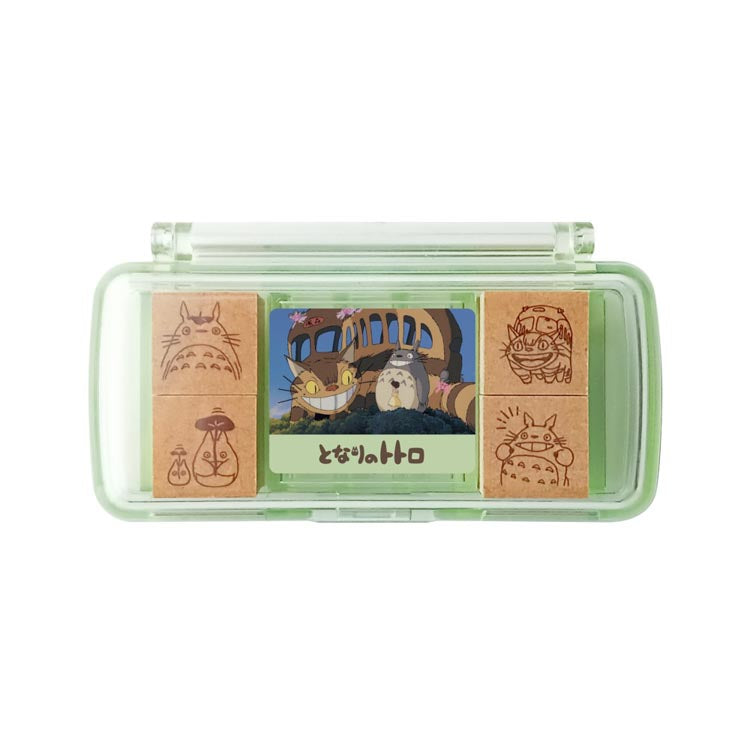 Totoro Mini Planner Rubber Stamp Set